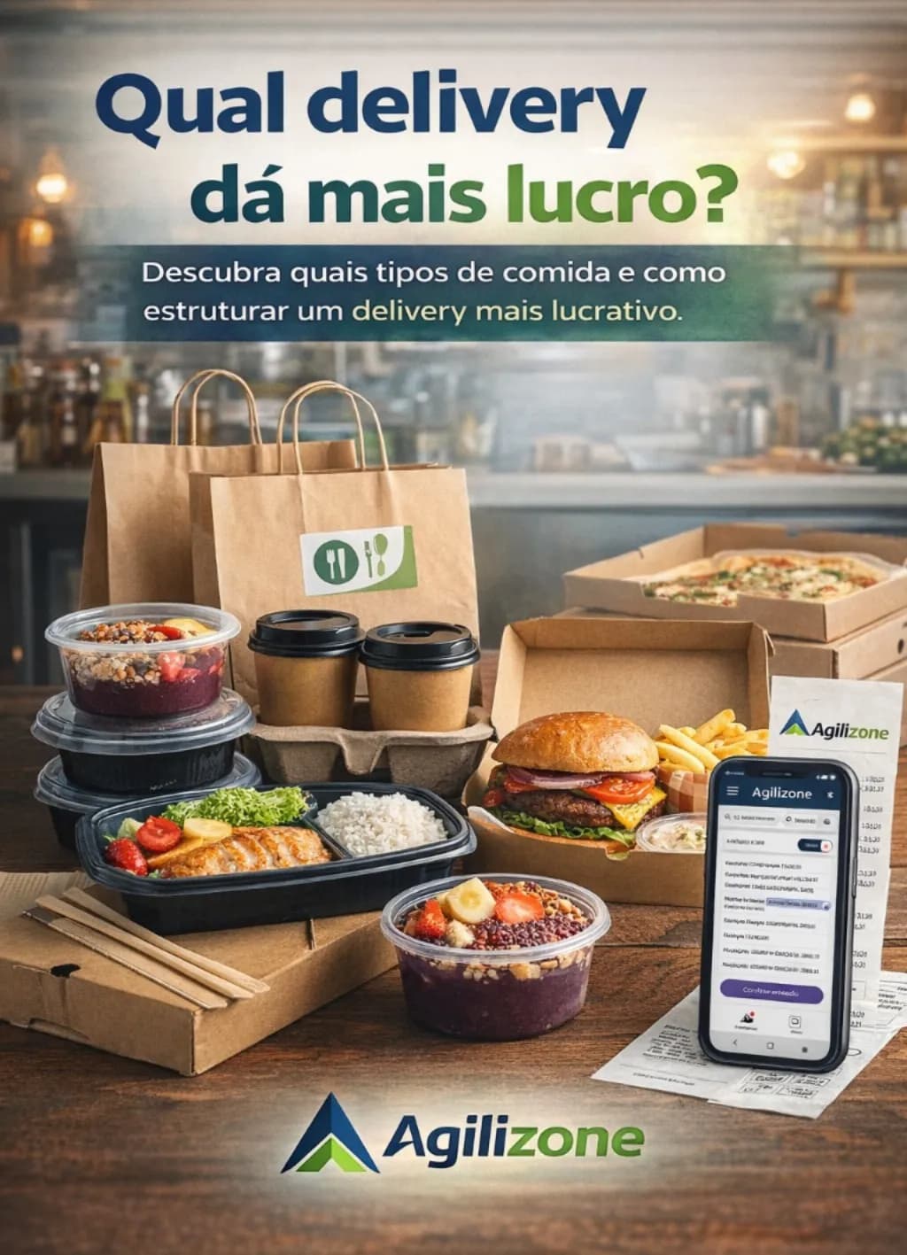Qual delivery dá mais lucro?