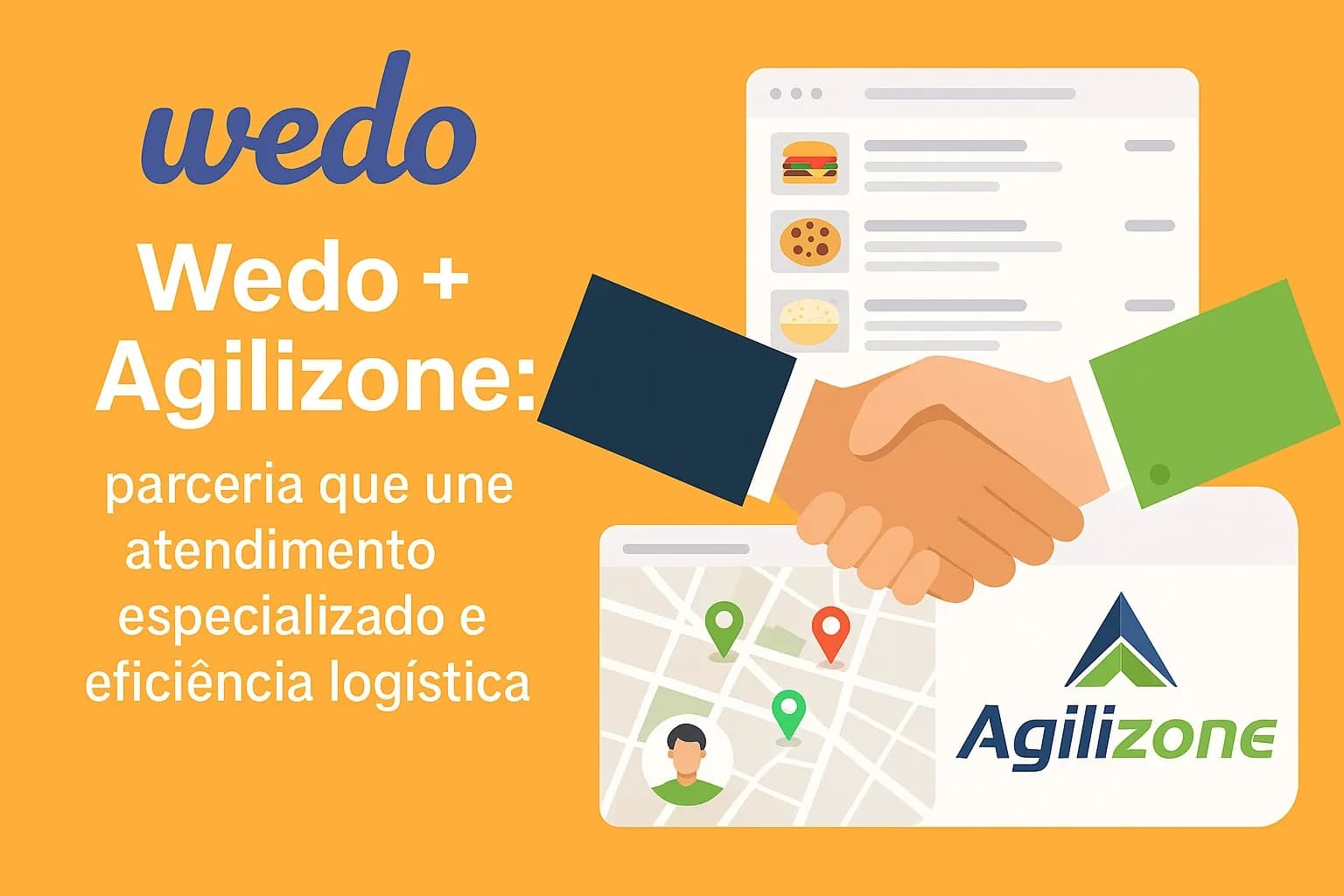 Agilizone + Wedo: a nova integração que eleva o nível do seu delivery