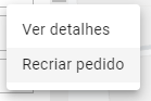 Como Recriar um Pedido Após Ele Ter Sido Finalizado na Plataforma Agilizone
