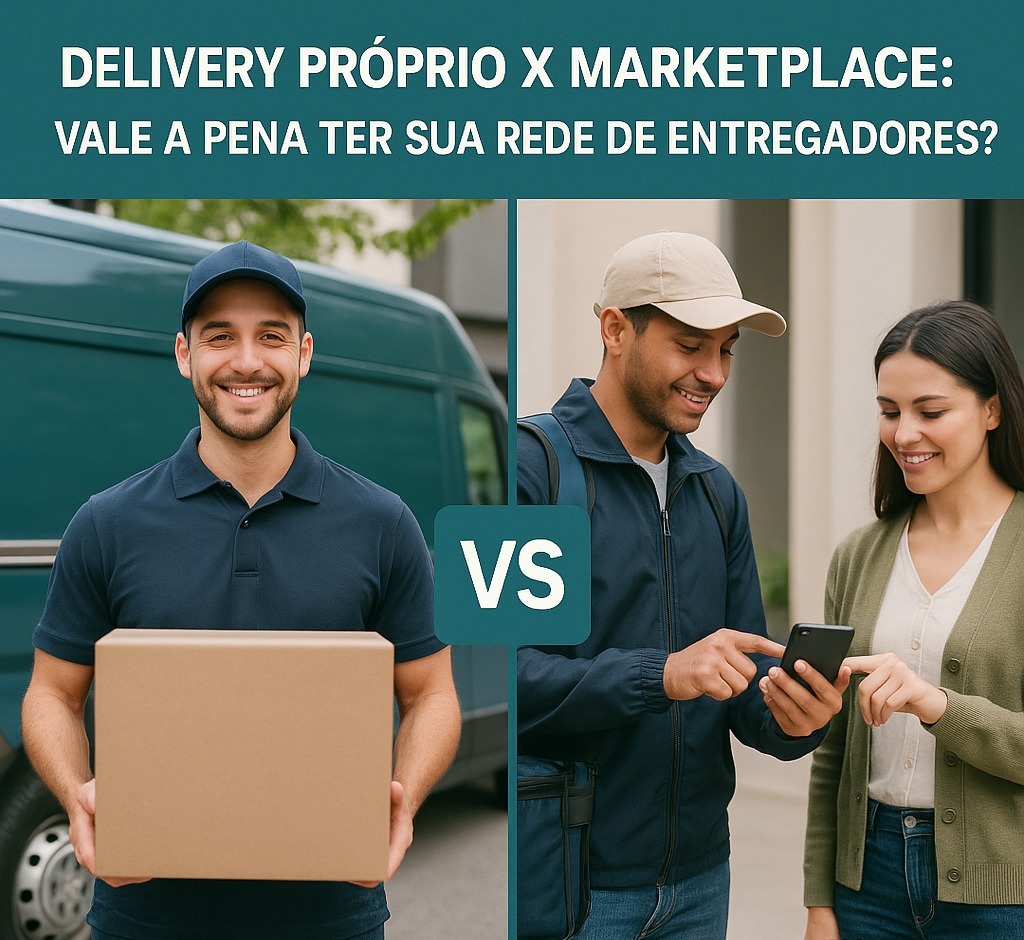 Delivery Próprio x Marketplace: Vale a Pena Ter Sua Rede de Entregadores?