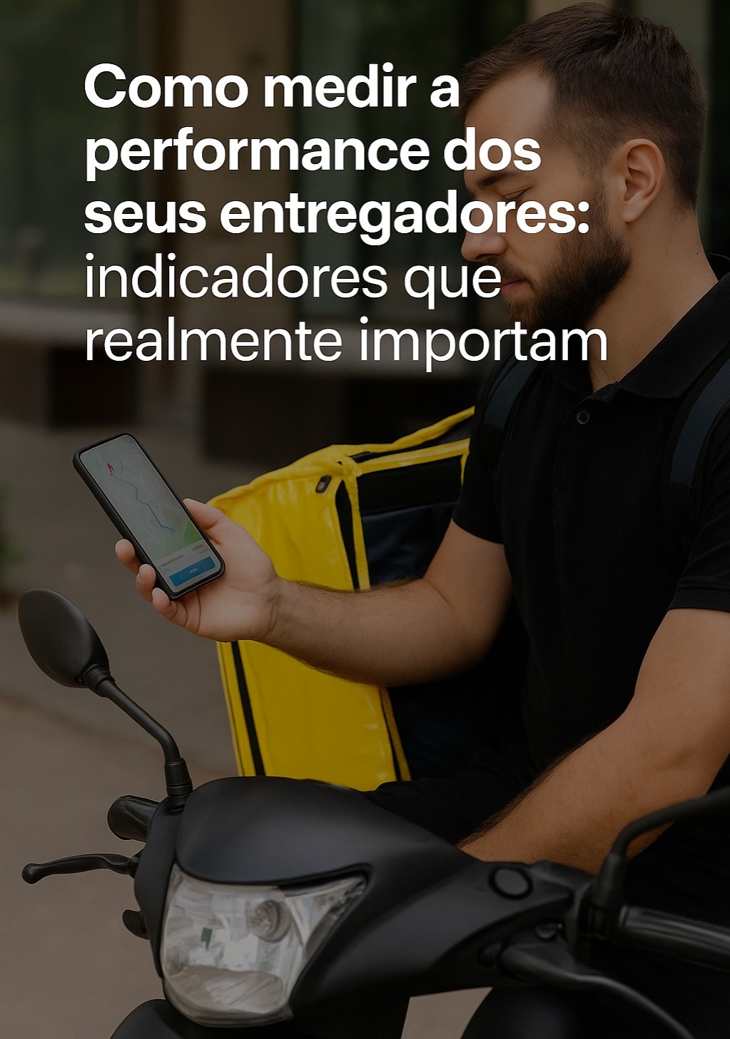 Como medir a performance dos seus entregadores: indicadores que realmente importam